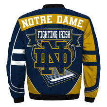 Load image into Gallery viewer, 2019 Newest NCAA Jacket Custom Notre Dame Fighting Irish Jacket Cheap