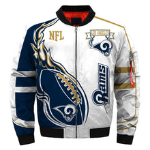 Load image into Gallery viewer, 2019 Newest NFL Jacket Custom Men's Los Angeles Rams Jackets Cheap