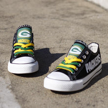Load image into Gallery viewer, Green Bay Packers Women's Shoes Low Top Canvas Shoes