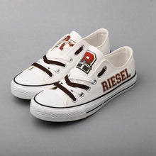 Load image into Gallery viewer, Novelty Design Canvas Shoes Printed Custom Logo Riesel Indians