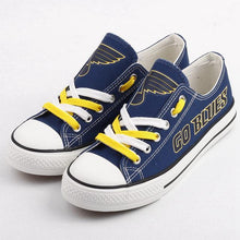Load image into Gallery viewer, Cheap Price St Louis Blues Shoes For Sale Letter Glow In The Dark Shoes Laces