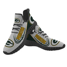 Load image into Gallery viewer, Green Bay Packers Sneakers Big Logo Yeezy Shoes
