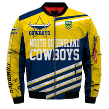 Load image into Gallery viewer, North Queensland Cowboys Jacket 3D Full-zip Jackets
