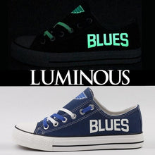 Load image into Gallery viewer, Cheap Price St Louis Blues Shoes For Sale Letter Glow In The Dark Shoes Laces
